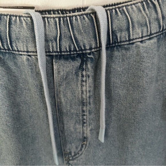 H&M Blue Flare Wide Leg Jeans Comfortable Fit - Picture 2 of 4